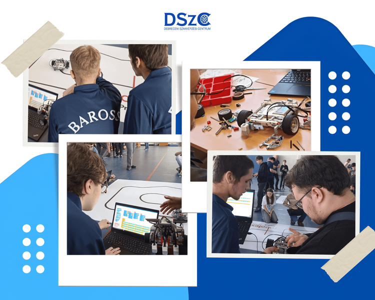 Szép eredmények a vonalkövető robotikaversenyen