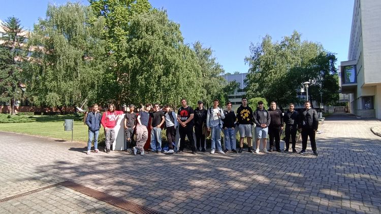 A 12.B osztály informatikai pályaképe – Egyetemi látogatás Nyíregyházán