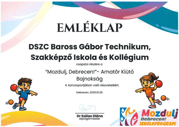 Sikeres szereplés a kiütő bajnokságon – döntőbe jutott csapatunk